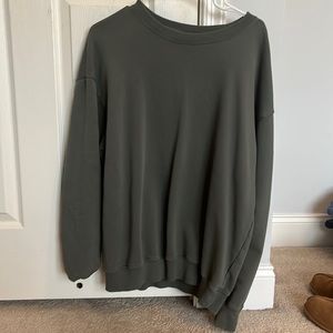 green American eagle crewnwck